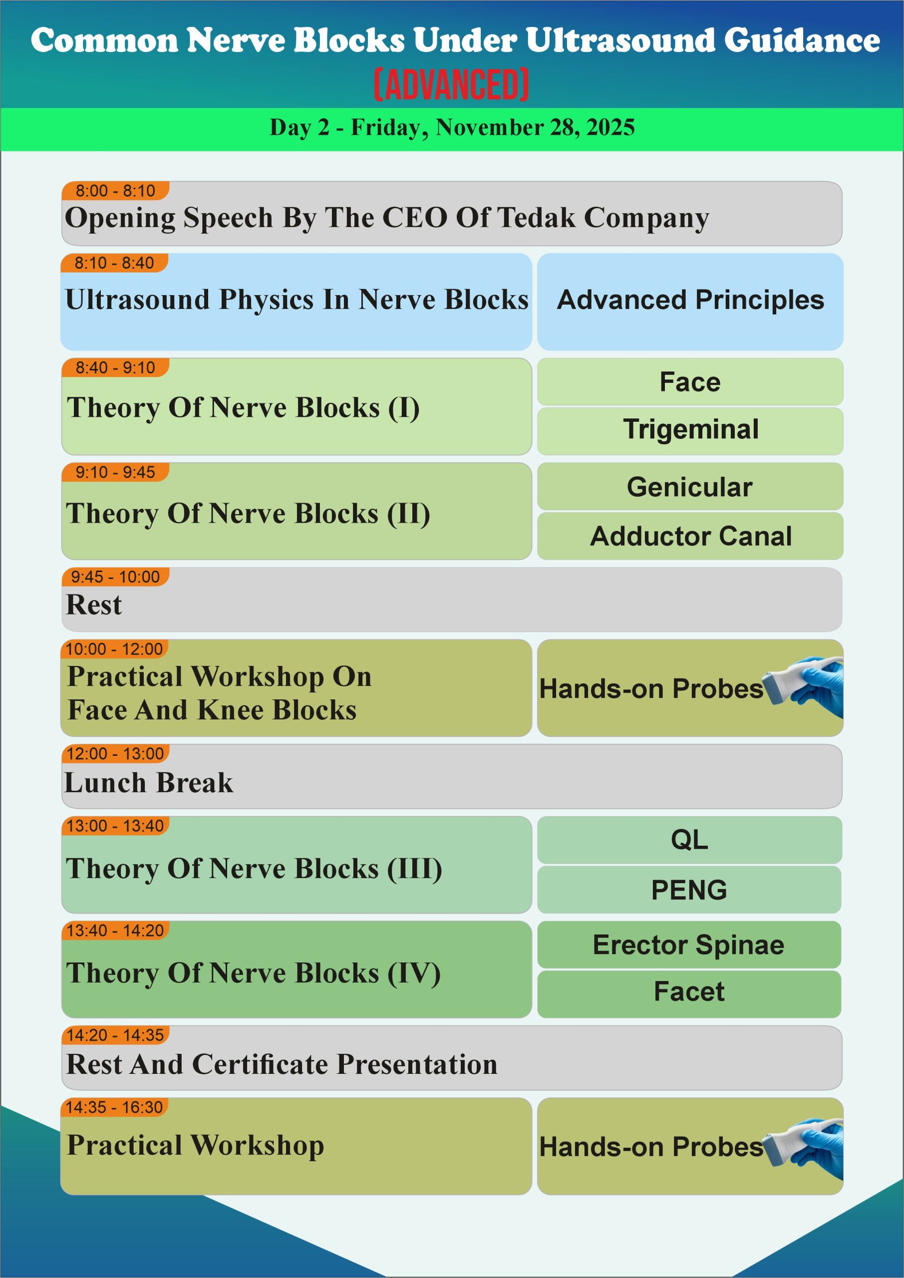 Schedule (Day 2)